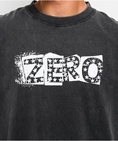 Zero Punk Stars Black Wash T-Shirt