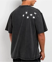 Zero Punk Stars Black Wash T-Shirt