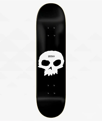 Zero Single Skull 8.0" Skateboard Deck