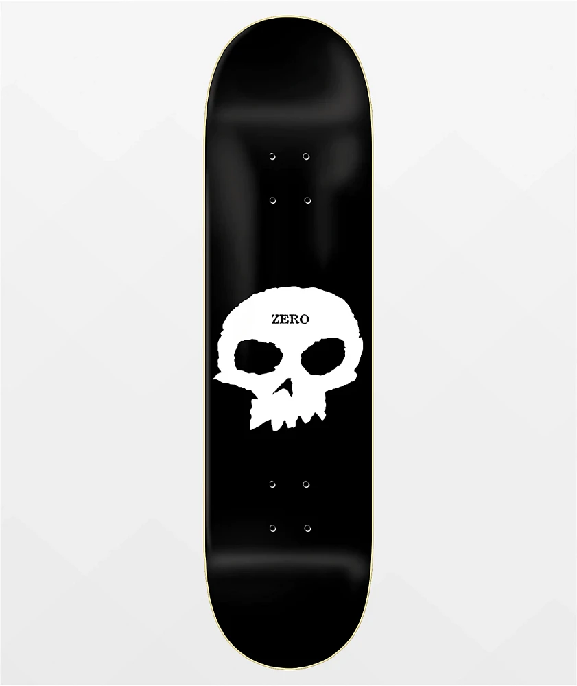 Zero Single Skull 8.25" Skateboard Deck