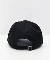 Zero Single Skull Black Strapback Hat