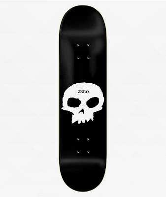 Zero Single Skull Reflective 8.25" Skateboard Deck