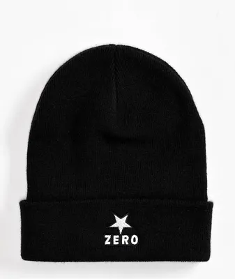 Zero Star & Army Black Beanie