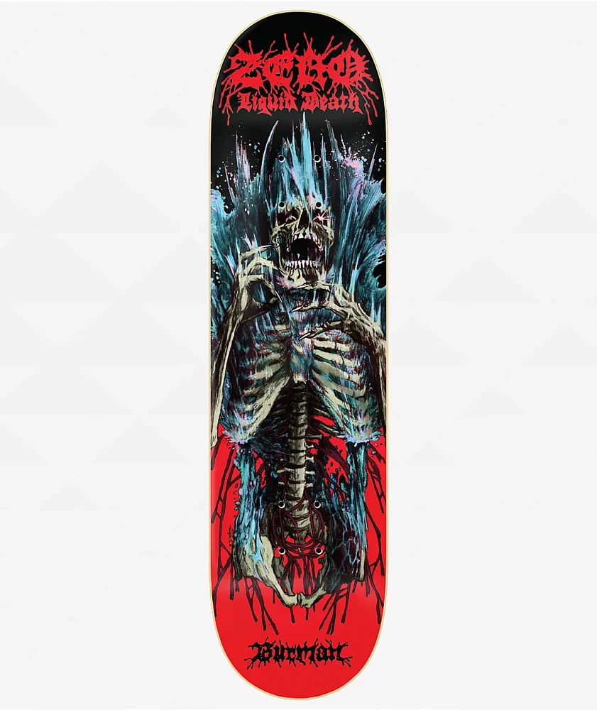 Zero x Liquid Death Burman 8.5" Skateboard Deck