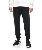 Zine Cover Black Solid Knit Jogger Pants