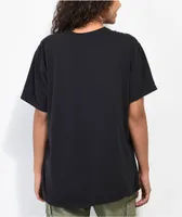 Zine Garment Dye Black T-Shirt