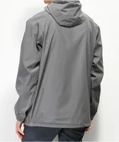 Zine Glo Reflective Silver Anorak Windbreaker Jacket