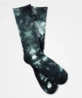 Zine Grey Dye Wash Crew Socks