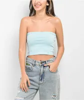 Zine Jane Blue Tube Top