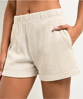 Zine Jaya Oatmeal Waffle Shorts