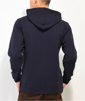 Zine Navy Blue Hoodie