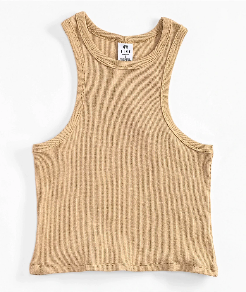 Zine Nimah Incense Crop Tank Top