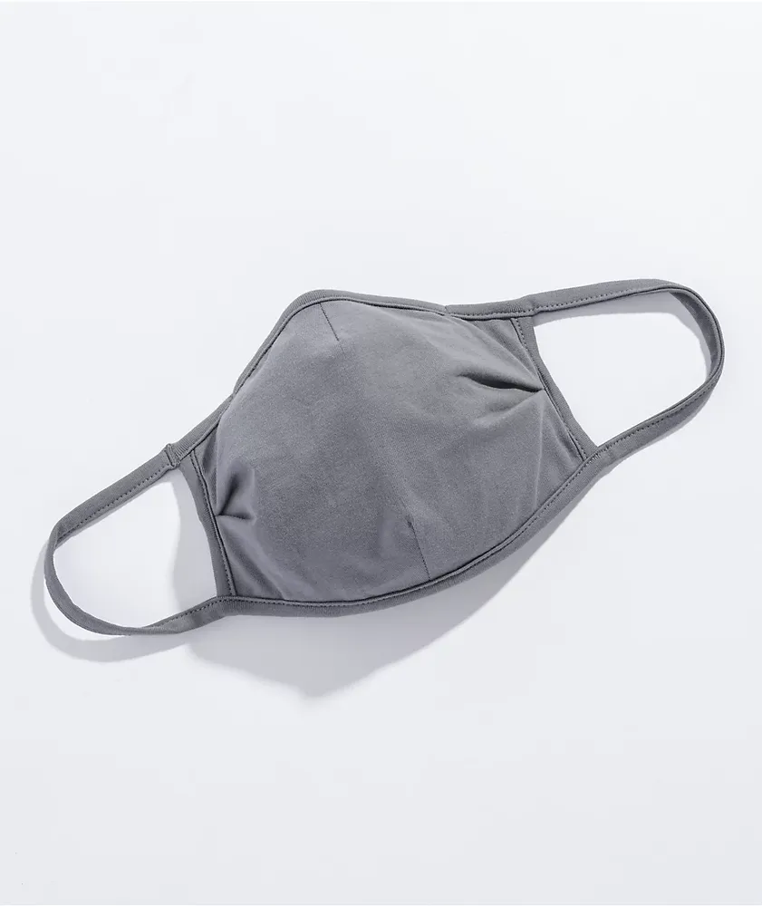 Zine Pocket Grey Face Mask