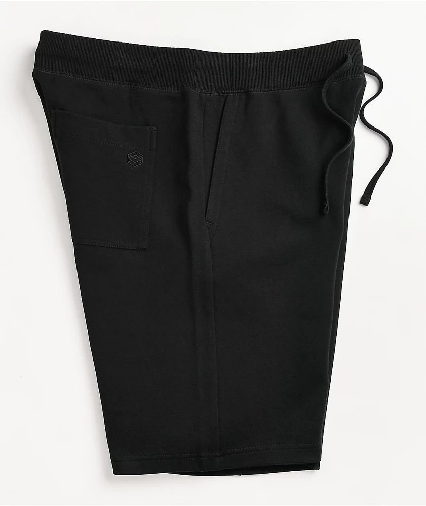 Zine Silas Black Sweat Shorts