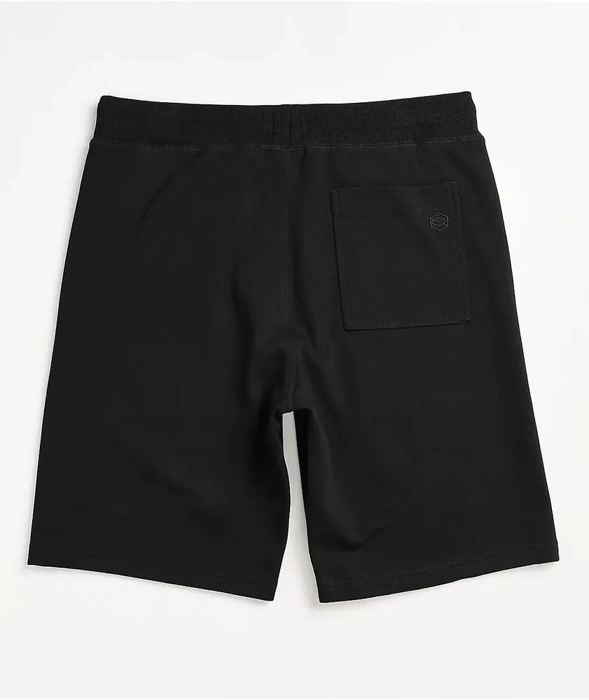 Zine Silas Black Sweat Shorts