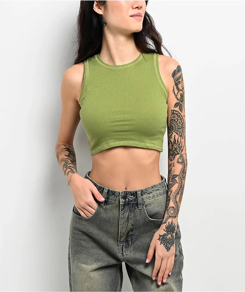 Zine Sunney Epsom Crop Tank Top