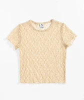 Zine Toulouse Natural Lace Top