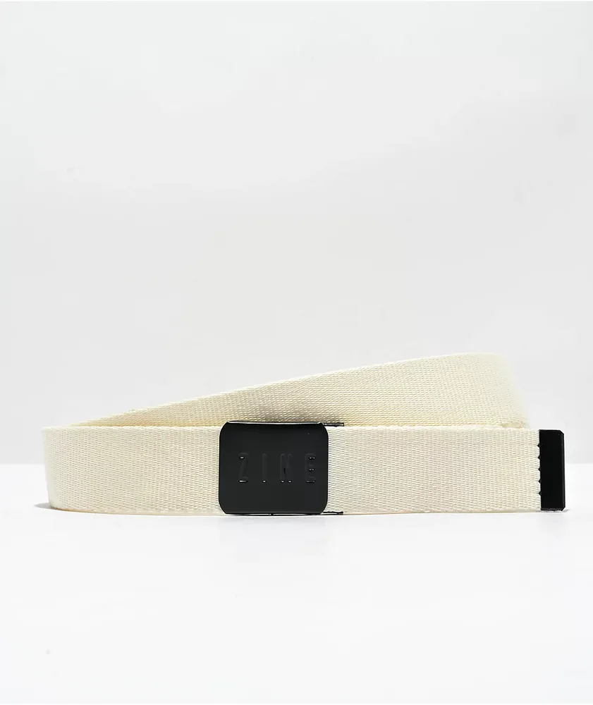 Zine Webster II White Web Belt