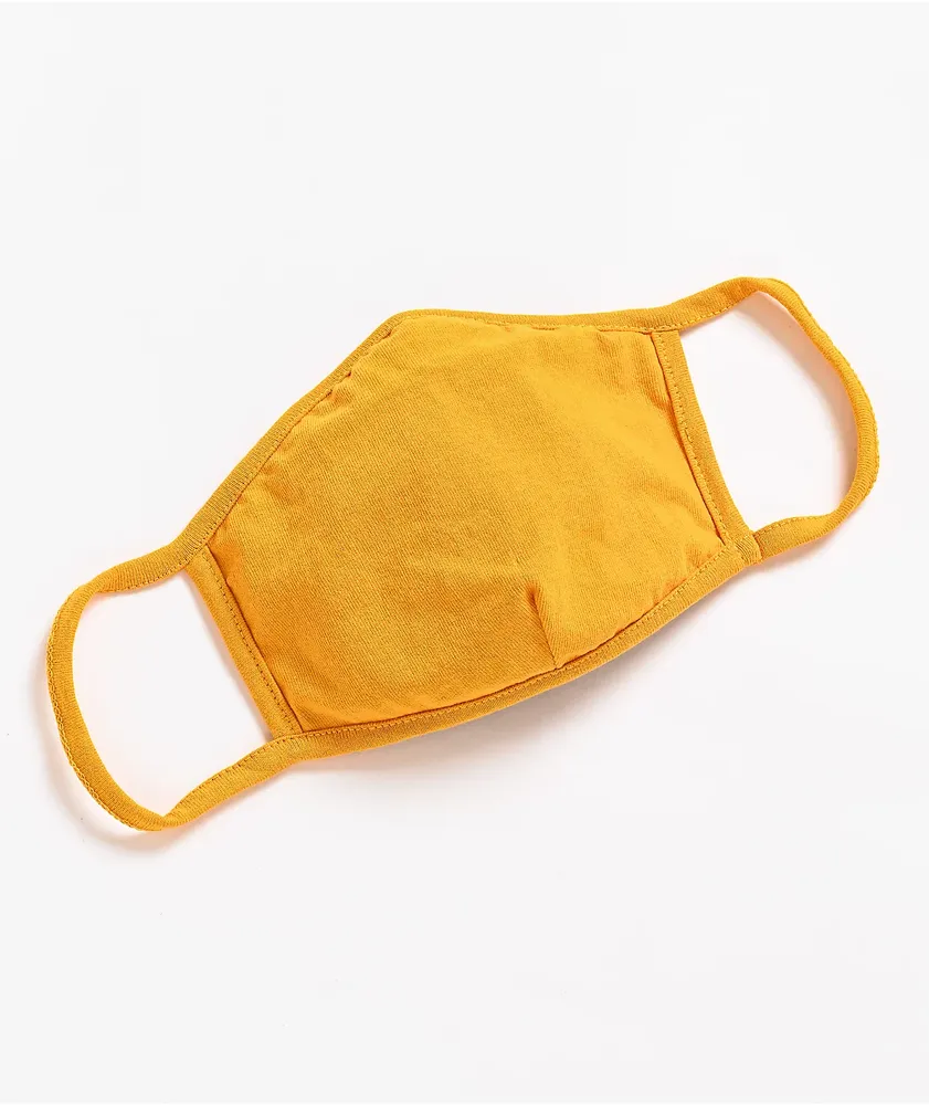 Zine Yellow Face Mask