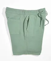 Zine Zone Light Green Sweat Shorts