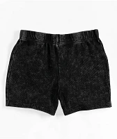 Zine Zora Black Wash Bike Shorts