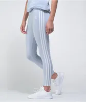 adidas 3-Stripe Halo Blue Leggings