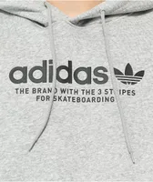 adidas 4.0 Logo Grey Hoodie