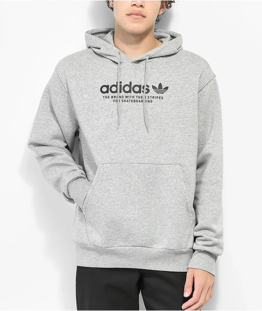 adidas 4.0 Logo Grey Hoodie