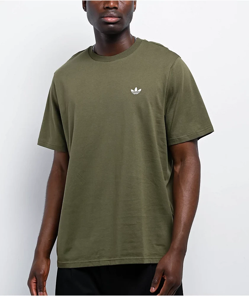 adidas 4.0 Logo Olive T-Shirt