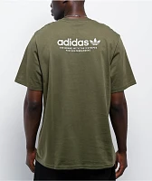 adidas 4.0 Logo Olive T-Shirt