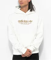 adidas 4.0 Logo White Hoodie