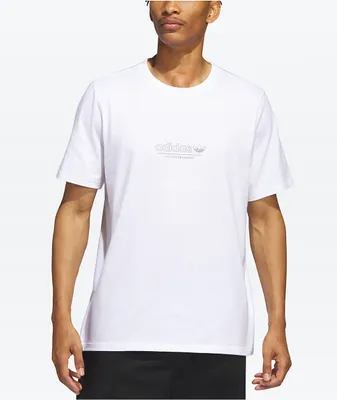 adidas 4.0 Strike Through White T-Shirt