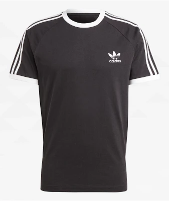 adidas Adicolor Classic 3-Stripes Black T-Shirt