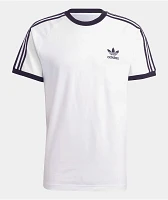 adidas Adicolor Classic 3-Stripes White T-Shirt