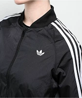 adidas Adicolor Teamgeist Black Crop Track Jacket