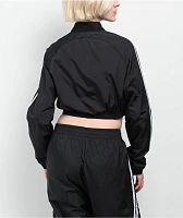 adidas Adicolor Teamgeist Black Crop Track Jacket