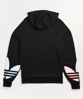 adidas Adicolor Tricolor Trefoil Black Hoodie