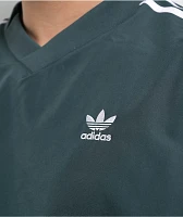 adidas Adicolor Woven Mineral Green Crewneck Windbreaker Jacket