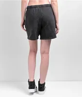 adidas All SZN Black Mineral Wash Sweat Shorts