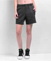 adidas All SZN Black Mineral Wash Sweat Shorts