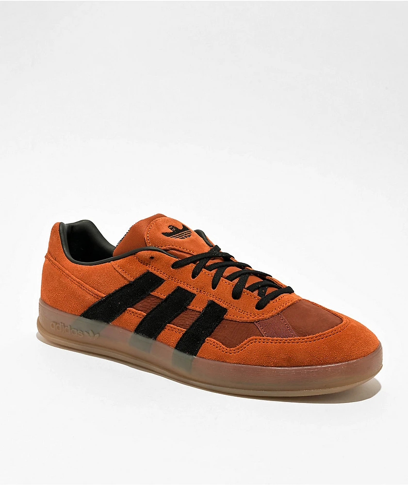 adidas Aloha Super Fox Red & Black Skate Shoes