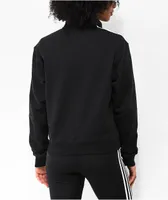 adidas Black Quarter Zip Sweatshirt
