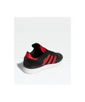 adidas Busenitz Black, Red & White Skate Shoes