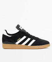 adidas Busenitz Black, White, & Gum Skate Shoes