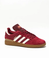 adidas Busenitz Burgundy & Gum Skate Shoes