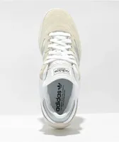 adidas Busenitz Tan, White & Silver Skate Shoe