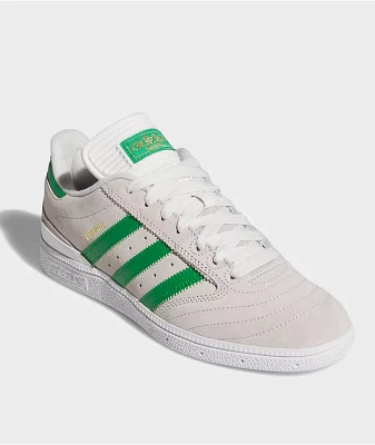 adidas Busenitz White & Gold Skate Shoes