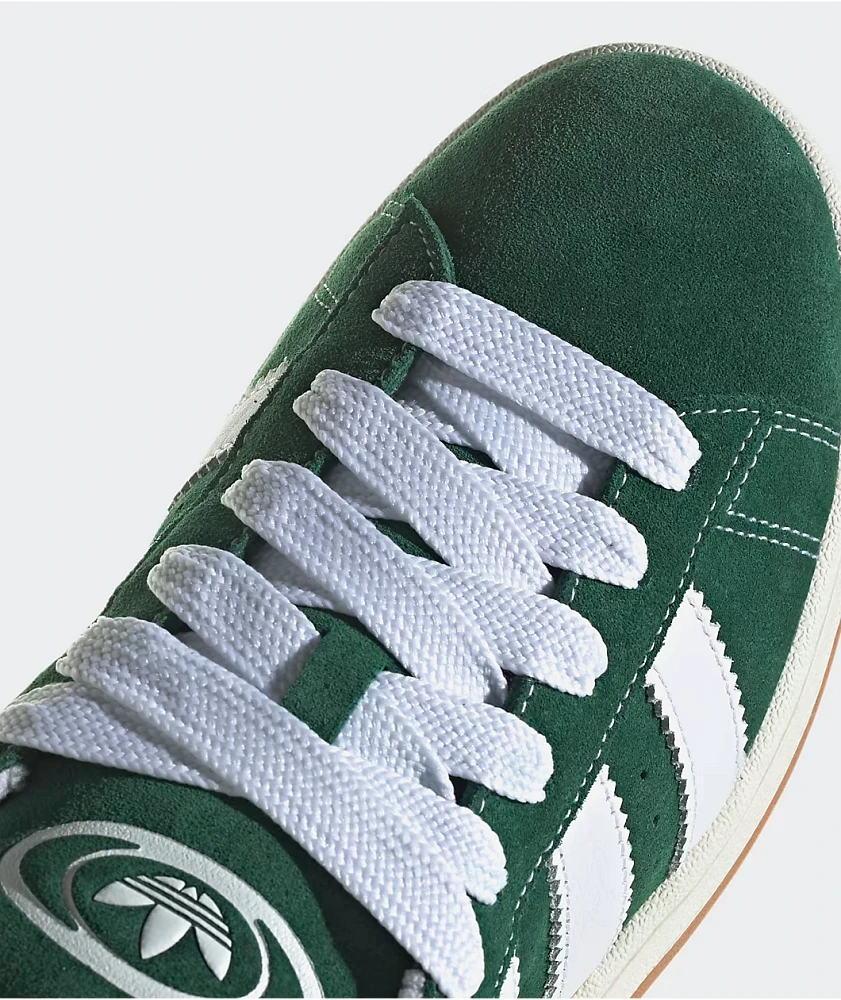 adidas Campus 00s Dark Green & Cloud White Shoes