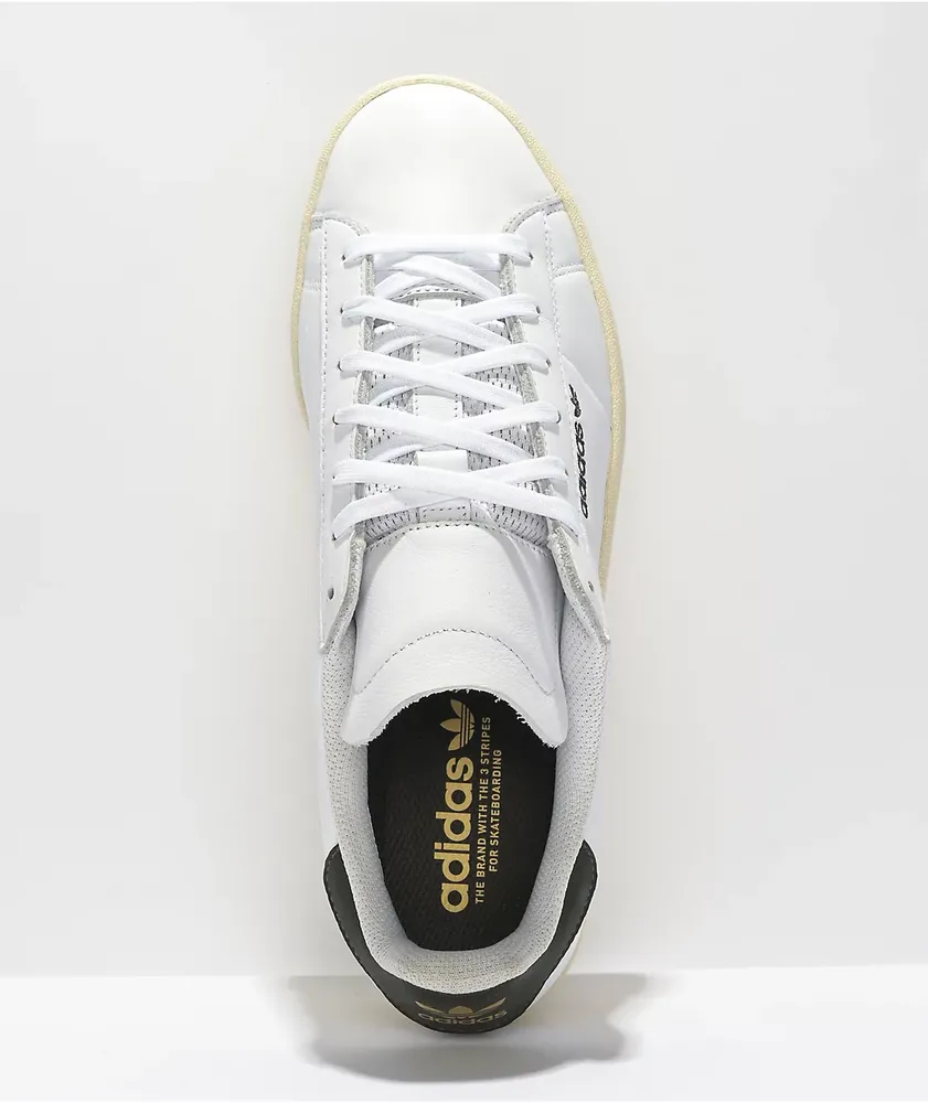 adidas Campus ADV White Olive & White Shoes