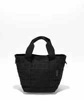 adidas Canvas Black Mini Tote Bag